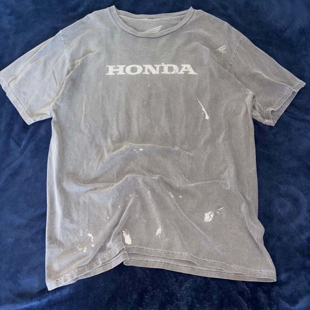 Urban Outfitters Honda Racing Team 98 Graphic T-Shirt Gray Size M